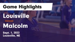 Louisville  vs Malcolm  Game Highlights - Sept. 1, 2022