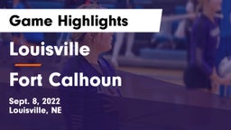 Louisville  vs Fort Calhoun  Game Highlights - Sept. 8, 2022