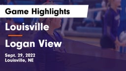Louisville  vs Logan View  Game Highlights - Sept. 29, 2022