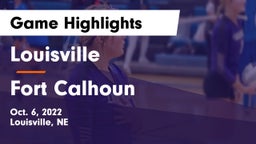 Louisville  vs Fort Calhoun  Game Highlights - Oct. 6, 2022