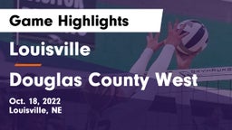 Louisville  vs Douglas County West  Game Highlights - Oct. 18, 2022