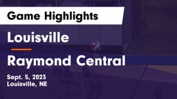 Louisville  vs Raymond Central  Game Highlights - Sept. 5, 2023