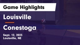 Louisville  vs Conestoga  Game Highlights - Sept. 12, 2023