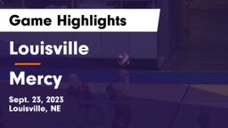 Louisville  vs Mercy  Game Highlights - Sept. 23, 2023
