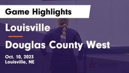 Louisville  vs Douglas County West Game Highlights - Oct. 10, 2023