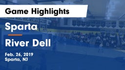 Sparta  vs River Dell  Game Highlights - Feb. 26, 2019