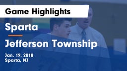 Sparta  vs Jefferson Township  Game Highlights - Jan. 19, 2018