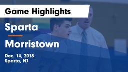 Sparta  vs Morristown  Game Highlights - Dec. 14, 2018