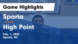 Sparta  vs High Point Game Highlights - Feb. 1, 2020