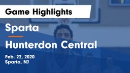 Sparta  vs Hunterdon Central  Game Highlights - Feb. 22, 2020