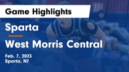 Sparta  vs West Morris Central  Game Highlights - Feb. 7, 2023