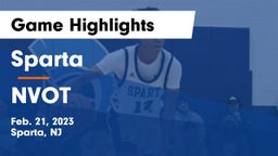 Sparta  vs NVOT Game Highlights - Feb. 21, 2023