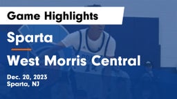 Sparta  vs West Morris Central  Game Highlights - Dec. 20, 2023