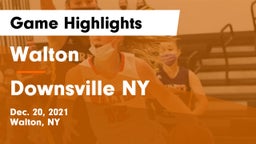 Walton  vs Downsville NY Game Highlights - Dec. 20, 2021