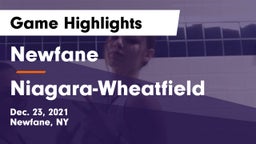 Newfane  vs Niagara-Wheatfield  Game Highlights - Dec. 23, 2021