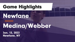 Newfane  vs Medina/Webber  Game Highlights - Jan. 13, 2022