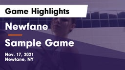 Newfane  vs Sample Game Game Highlights - Nov. 17, 2021