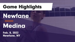 Newfane  vs Medina  Game Highlights - Feb. 8, 2022