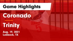 Coronado  vs Trinity  Game Highlights - Aug. 19, 2021
