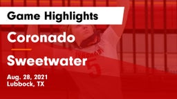 Coronado  vs Sweetwater  Game Highlights - Aug. 28, 2021