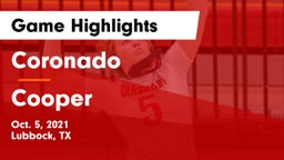 Coronado  vs Cooper  Game Highlights - Oct. 5, 2021