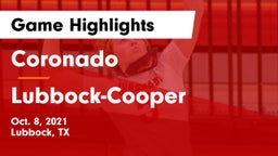 Coronado  vs Lubbock-Cooper  Game Highlights - Oct. 8, 2021
