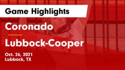 Coronado  vs Lubbock-Cooper  Game Highlights - Oct. 26, 2021