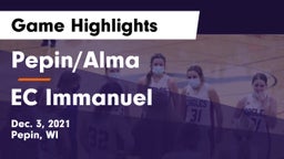 Pepin/Alma  vs EC Immanuel Game Highlights - Dec. 3, 2021