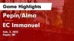 Pepin/Alma  vs EC Immanuel Game Highlights - Feb. 3, 2022