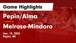 Pepin/Alma  vs Melrose-Mindoro  Game Highlights - Jan. 19, 2023