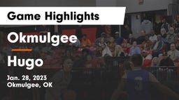 Okmulgee  vs Hugo  Game Highlights - Jan. 28, 2023