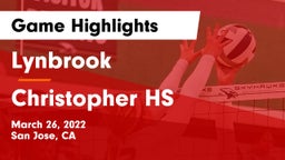  Lynbrook  vs Christopher HS Game Highlights - March 26, 2022