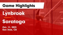  Lynbrook  vs Saratoga  Game Highlights - Oct. 11, 2023