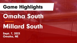 Omaha South  vs Millard South  Game Highlights - Sept. 7, 2023