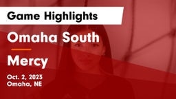 Omaha South  vs Mercy  Game Highlights - Oct. 2, 2023