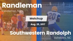 Matchup: Randleman  vs. Southwestern Randolph  2017