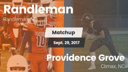 Matchup: Randleman  vs. Providence Grove  2017