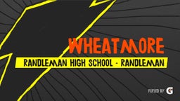 Randleman football highlights Wheatmore