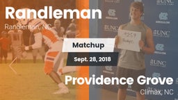 Matchup: Randleman  vs. Providence Grove  2018