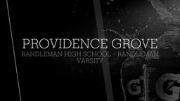 Randleman football highlights Providence Grove