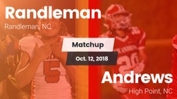 Matchup: Randleman  vs. Andrews  2018