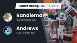 Recap: Randleman  vs. Andrews  2018
