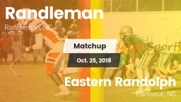 Matchup: Randleman  vs. Eastern Randolph  2018