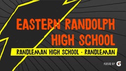 Randleman football highlights Eastern Randolph High School
