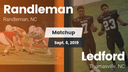 Matchup: Randleman  vs. Ledford  2019