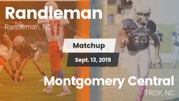 Matchup: Randleman  vs. Montgomery Central  2019
