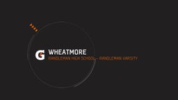 Randleman football highlights Wheatmore