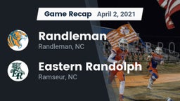 Recap: Randleman  vs. Eastern Randolph  2021