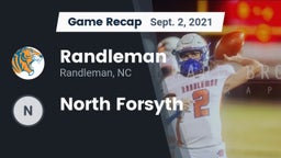 Recap: Randleman  vs. North Forsyth  2021