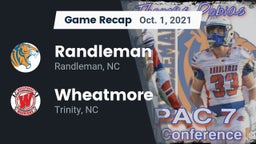Recap: Randleman  vs. Wheatmore  2021